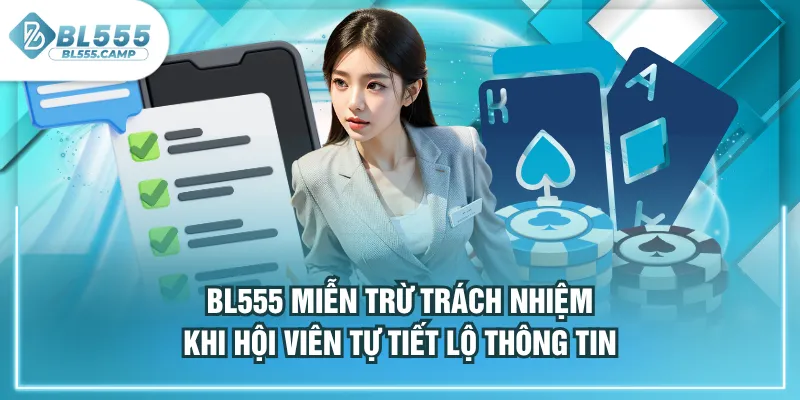 bl555 miễn trừ trách nhiệm